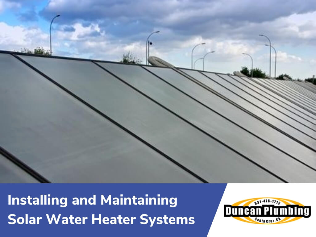 Installing & maintaining solar water heaters system