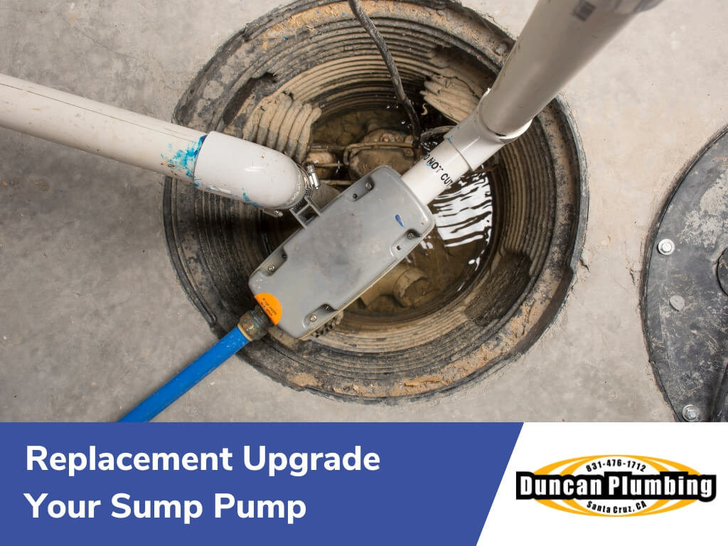 Replacement upgrade your sump pump