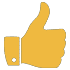 Thumbs-Up-01 Thumbs up icon