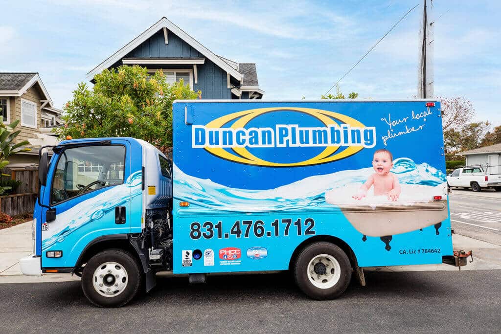 Duncan plumbing van