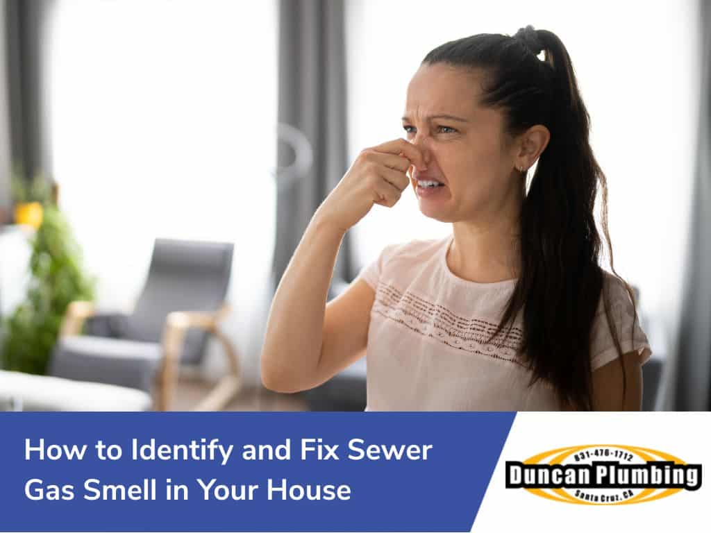 How to identify fix sewer gas smell in your house