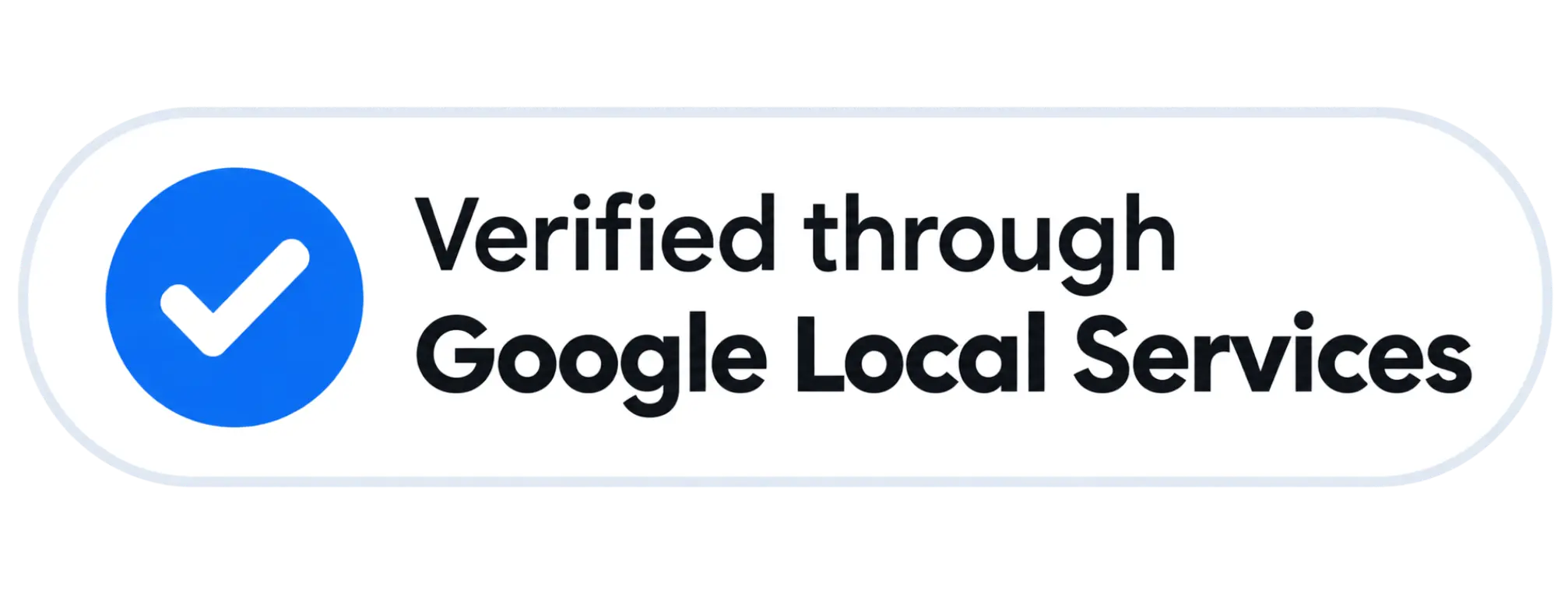 Verified by Google LSA badge