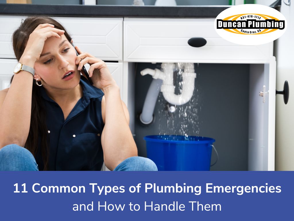 11 common types of plumbing emergencies and how to handle them