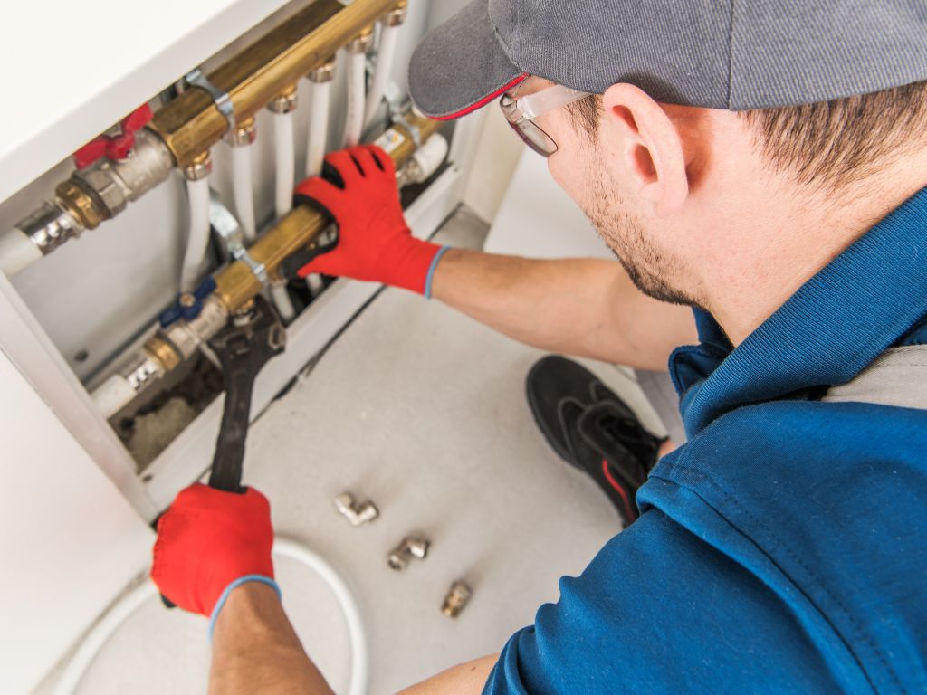 11 Common Types Of Plumbing Emergencies And How To Handle Them 9 Plumber fixing worn-out fixtures